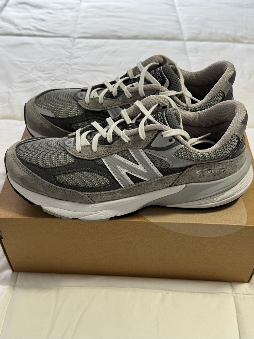 New Balance Made in USA 990v6 grey with white - Picture 3 of 7